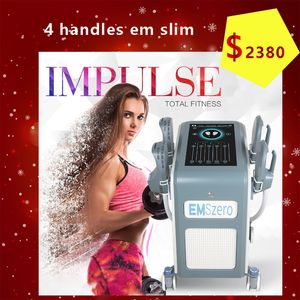 stationnaire ems minceur système gel masseur néo rf machine em mince Emslim Muscle Stimulate Électrique Stimulateur Musculaire 4 poignée professionnelle