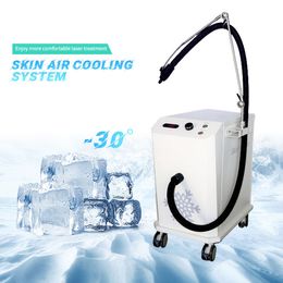 Stationaire pijnverlichting Cryo-behandeling Huidkoelingapparaat Zimmer Cold Air Skin Cooler Machine voor het voorkomen van thermisch letsel voor therapie voor het verwijderen van lasertatoeages
