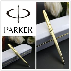 Envío gratis Papelería Material de oficina material escolar Bolígrafo Escuela Parker Sonnet Pluma Color plata Clip dorado pens12