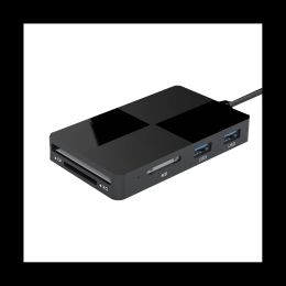 Stations 8in1 USB C Hub USB 3.0 Multi Card Reader CF/SD/TF/XD/geheugenkaartadapter, voor SD SDXC SDHC PC -laptop