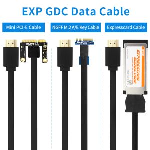 Stations Exp GDC -gegevenskabel Mini PCIE ExpressCard M.2 A/E Key Cable Interface -adapter voor externe externe grafische kaart voor exp GDC Dock Laptop