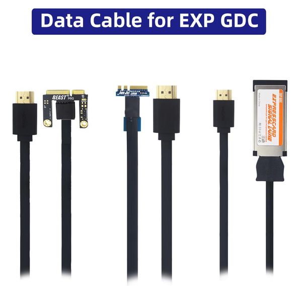 Stations Exp GDC Data Cable en option Mini PCIe Expresscard M.2 Adaptateur de câble de clé A / E pour la carte vidéo de l'ordinateur portable à EXP GDC V8.5C