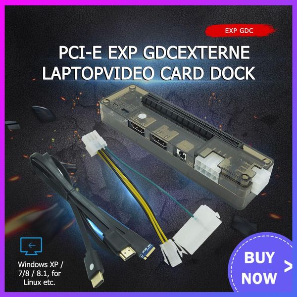 Stations PCIE EXP GDC EXTERNE APPUTOP VIDEO VIDE VIDEO DACK GRAPHICS CARTOP OPRITOP ACCORD