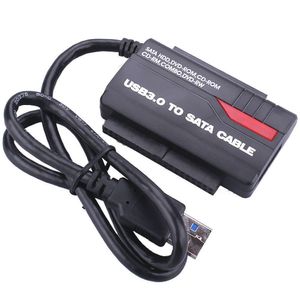 Estaciones USB3.0/2.0 Línea de unidad rápida IDE+SATA Tarjeta adaptadora de disco duro 2,5 pulgadas 3,5 pulgadas Cable adaptador de conexión móvil Lector HDD Convertir