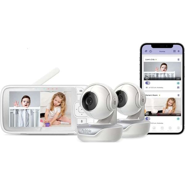 Restez connecté avec Hubble Connect Twin Smart Baby Monitle