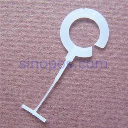 STD Tag Gun Ring Pins 15mm kledingstuk label tag cirkel J haak pin cap sjaal stof staal sok pluche rek draad display hanger1169l