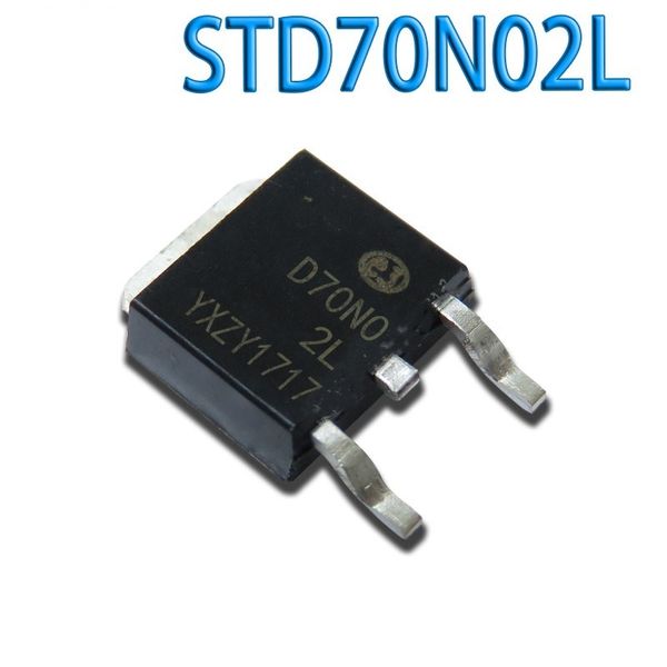 STD70N02L 75N3LLH6 85N3LH5 D90NH02L D90N02L D6N10L à-252 transistor à effet de champ à canal N carte de protection de batterie au Lithium tube MOS