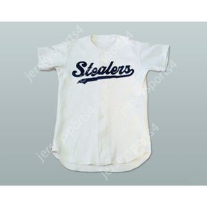 STEALERS BUTTON-DOWN 15 JERSEY DE BÉISBOL CUALQUIER JUGADOR O CUALQUIER NÚMERO Cosido