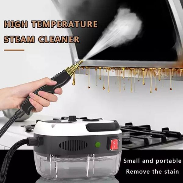 Limpiadores de vapor Accesorios para trapeadores 2500W 220V110V Temperatura de alta presión Limpiador de mano para el hogar Aire acondicionado Cocina Coche SteamCleaner 230802