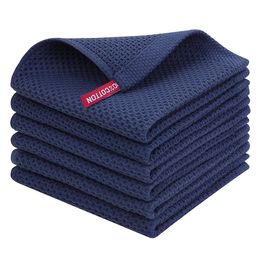 Stoomreinigers Dweilen Accessoires Olanly 46 Stuks Katoenen Vaatdoek Ultra Zachte Absorberende Keukenhanddoek Huishoudelijke Schoonmaakdoekje Gereedschap Gadgets Wassen 230531