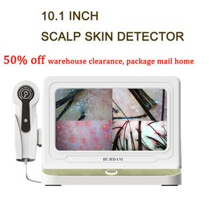 Stoomboot HD Huid Haar Detector AI Smart Scalp Follikel Analyzer Touch Screen Scanner Olie Vocht Test Apparaat 230613