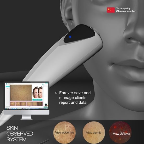 Analyseur de scanner de détecteur de peau à pixels élevés Steamer 230613