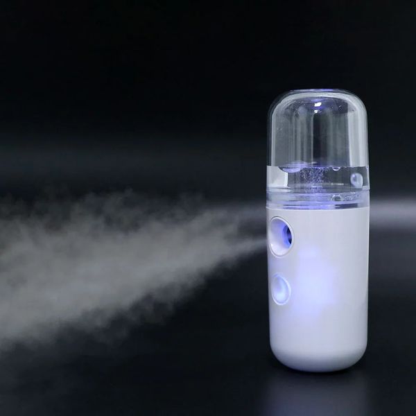 Vapeur Mini Visage Nanomètre Spray Hydratant Humidificateur À Vapeur Désinfection À L'alcool Brume De Vapeur Nébuliseur Beauté Désinfecteur SPA 231020