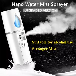 Steamer Mini Nano Mist Spuit Koeler Steamer Luchtbevochtiger USB Oplaadbare Gezicht Hydraterende Vernevelaar Schoonheid Huidverzorging Gereedschap 231012