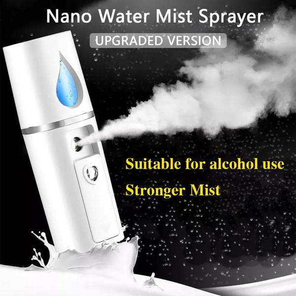 Vapeur Mini Nano Mist Pulvérisateur Refroidisseur Vapeur Humidificateur USB Rechargeable Visage Hydratant Nébuliseur Beauté Soins De La Peau Outils 230928