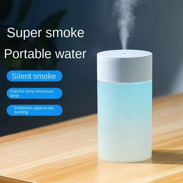 Steamer Nouveau USB coloré Mini humidificateur d'air voiture 260ML diffuseur d'aromathérapie bureau muet réapprovisionnement en eau brumisateur odeur pour la maison 231020