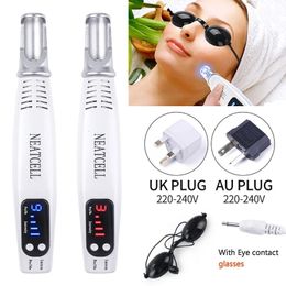 Steamer Picosecond Laser Pen Lichttherapie Tattoo Litteken Mol Sproet Verwijdering Dark Spot Remover Machine Huidverzorging Schoonheid Apparaat Neatcell 230307