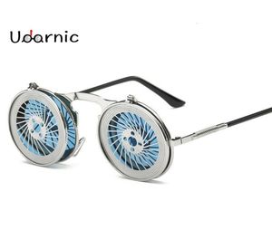 STEAMPUNK Round Flip Flops Sunglasses Unisex Retro 90S Rave Party Selfie Accessoire 2262388622861