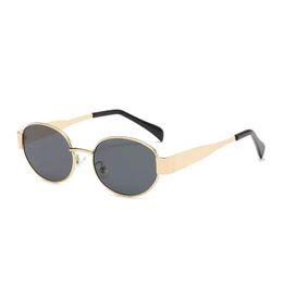 Gafas de sol Steampunk para hombre y mujer, anteojos de sol con montura ovalada, estilo Punk, Metal negro, estilo gótico, nuevos productos, UV400, 2024