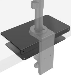 Support de renfort en acier pour verre fin et autres plateaux de table fragiles compatible avec la plupart des œillets de support de montage de moniteur C Clam4657376
