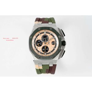 Steel Series Superclone Time Chronograph APS Factory Titanium 26400 Designers Men's Alloy Automatic 44mm The Watch Movement Mechanical 319 Montredeluxe