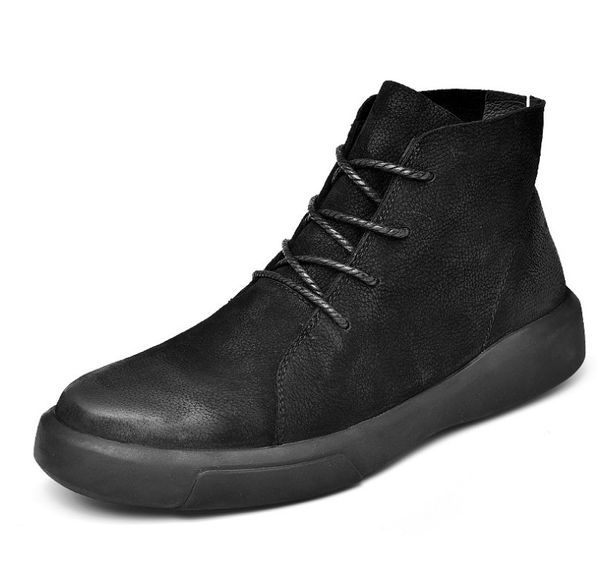 Toe en acier Luxurys Boots for Men Militar