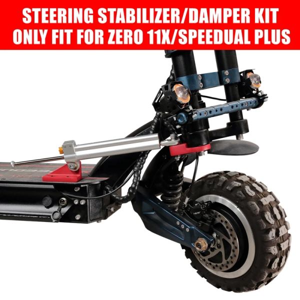 Kit d'amortisseur de direction pour le stabilisateur de conduite à haut débit de scooter à scooter électrique à 11x Zero pour éliminer les oscillations