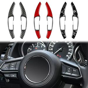 Stuurwiel Center Control Gemodificeerde Accessoires Shift Paddle Voor Mazda 3 Axela Atez CX-5/CX-4 Rood/Zwart/gesmede Carbon Shifts Extender