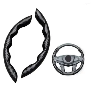 Couvre-volant Couverture de voiture 38 cm 15 pouces de fibre de carbone pour Great Wall Haval Hover H3 H5 H6 H7 H9 H8 H2 M4