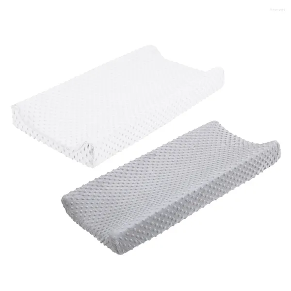 Housses de volant Couverture à langer Feuilles de matelas Table à langer Drap de berceau Pépinière Bébé N Imperméable C Tapis Change Play Matelas Doublure en coton