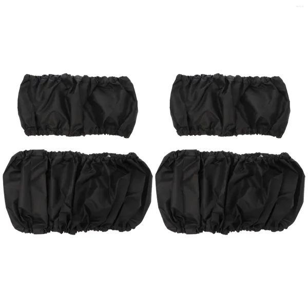 Fundas para volante Funda para cochecito Protector de neumáticos Accesorio para silla de ruedas Tela de protección para bebés Niños Negro Accesorios para cochecitos Grandes