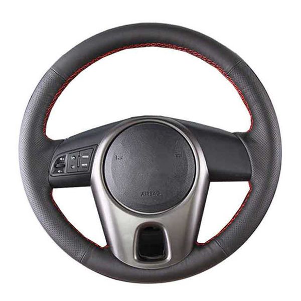 Cubiertas de volante DIY Personalizar cubierta trenzada para volante de coche para Kia Forte 2009-2014 Soul Kia Rio Original volante trenza G230524 G230524