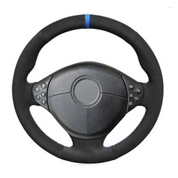 Couvre-volant Ers Noir Faux Daim Anti-dérapant Voiture Er pour M Sport 3 Série M3 E36/5 E36 Z3 E36/7 E36/8 M5 E39 E38 E31 1995-2002 Dr Otqc5