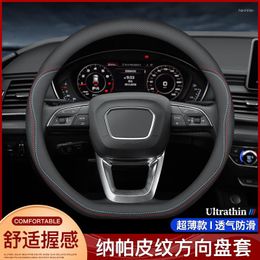 Housses de volant pour Changan CS75 CS75PLUS poignée de couverture de Type D en cuir antidérapant