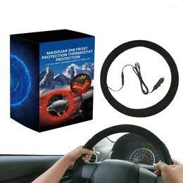 Couvoirs de volant Couvre chauffée Protecteur Plug-in plus chauffant Accessoires de voiture