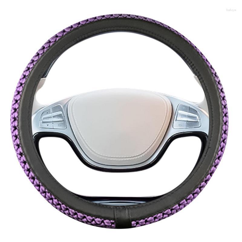 Steering Wheel Covers Ice Silk Cover Antiskid Auto Hand Pad 15in Car Assesoriess For Commuters Taxi