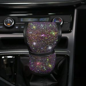 Cubiertas del volante Cubierta de coche de lujo Decoración Freno de mano Vehículos universales brillantes