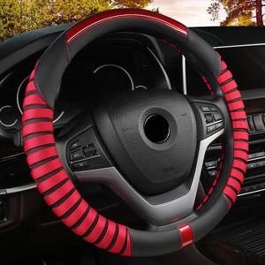 Steering Wheel Covers Microfiber Leather Car Cover For Lifan All Models 320 520 620 820 X60 X50 720 X80 Auto Styling