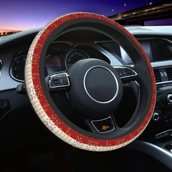 Cubiertas del volante Napoleónico Francés 45.o Regimiento Bandera Cubierta del coche Accesorios protectores de estilo de automóvil