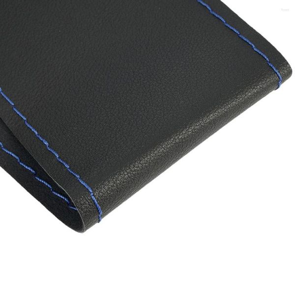 Housses de volant Kit de couture couverture main véhicule antidérapant 37-38cm cuir de vachette bricolage Durable