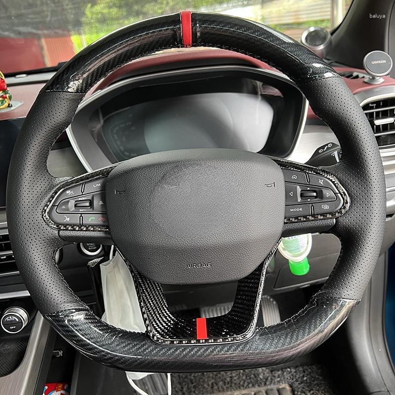 Steering Wheel Covers Suitable For Proton X70 2023 Hand-sewn Leather Cover