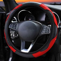 Couvre Volant Couvre-Volant de Voiture en Cuir Universel pour Renault Megane 2/3 Captur Clio Scenic Duster Kudjar Triber Accessoires Auto Q231016