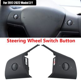 Botones de Control del interruptor del volante reemplazo del interruptor de bola de respuesta rápida sensible para Tesla modelo 3/Y