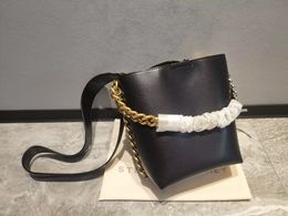 Stella McCartney Bag 2024 Bag Designers Femme Femme Bucket Handbags Hands Purse Purse Real Leather Tote Messenger Crossbody Body Sacs High Quality