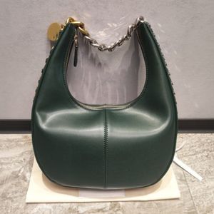 Bolso de hombro con solapa Frayme Bolso Stella Mccartney Bolso cruzado vegano mediano Bolsos pequeños de cuero con cremallera Bolsos de cubo negros Cartera de cadena de color de diseñador de lujo