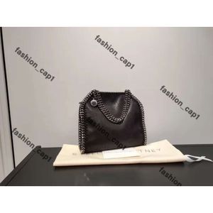 Stella McCartney Falabella grand sac fourre-tout Femme Black Luxury Designer Chain de magasinage Sacs portefeuille Messenger en cuir sacs à main