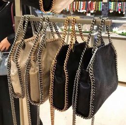 Mini sac fourre-tout femme ruban métallique noir petit sac à provisions femme sac à main haute qualité sac en cuir bandoulière sacs à bandoulière Wallat