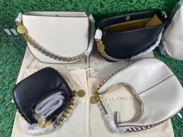 Stella McCartney Frayme Bag Chain Bag Designer Luxury Crossbody Bags Bag Bag Diseñador Bolsos de hombro Diseñador Bolsas de diseño de mujeres