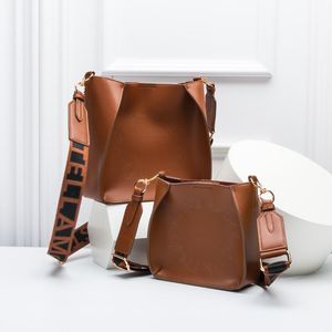 Stella McCartney dames schoudertas PVC hoogwaardige lederen boodschappentas Twee maten handtassen