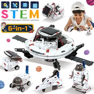 STEM 6 EN 1 Robot Solaire Jouets Éducatifs Technologie Kits Scientifiques Apprentissage Développement Scientifique Fantasy Jouet Enfants Enfants Garçons 240102